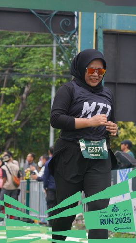 Race photo from Mangkunegaran Run 2025
