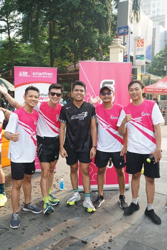 Race photo from Smartfren Run 2024 Vibes