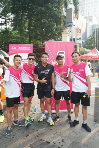 Race photo from Smartfren Run 2024 Vibes