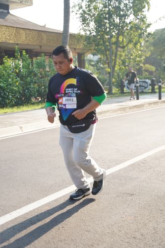 Race photo from WIPRO RUN 2025 - Vitalis Unza 20th Anniversary