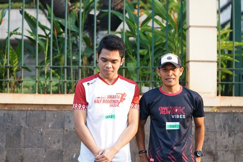 Race photo from Lari Bareng Yuk!