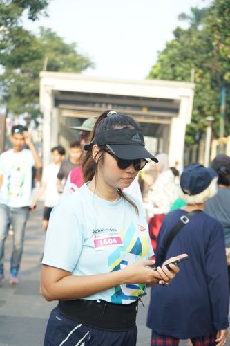 Race photo from Smartfren Run 2024 Vibes