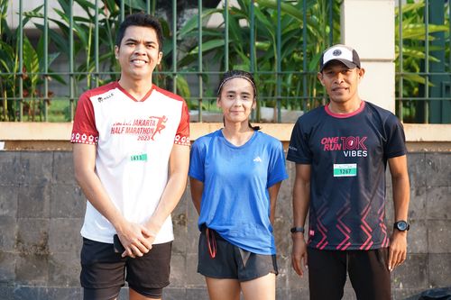 Race photo from Lari Bareng Yuk!