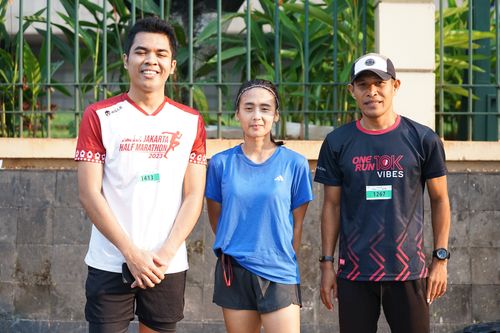 Race photo from Lari Bareng Yuk!