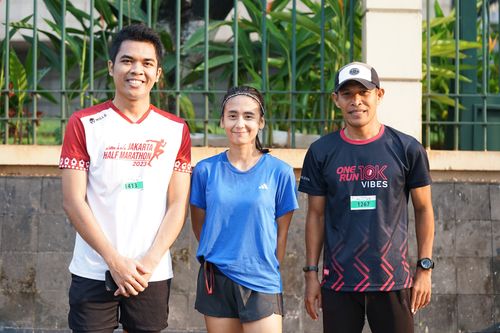 Race photo from Lari Bareng Yuk!