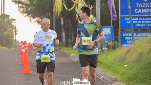 Race photo from Taman Budaya x BOGORUN 2025
