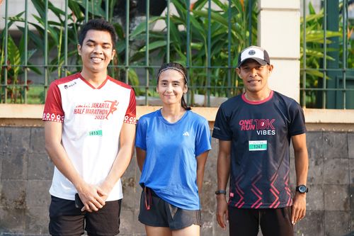 Race photo from Lari Bareng Yuk!