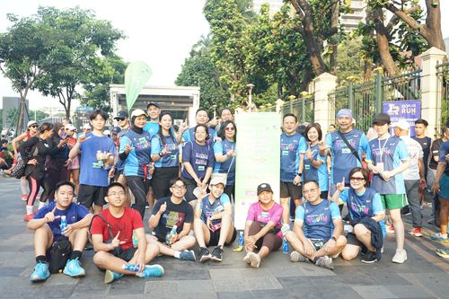 Race photo from Lari Bareng Yuk!