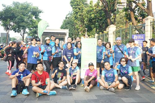 Race photo from Lari Bareng Yuk!