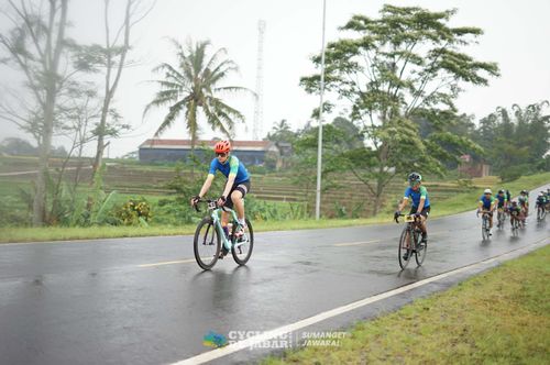 Race photo from Cycling de Jabar 2024