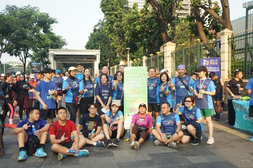 Race photo from Lari Bareng Yuk!