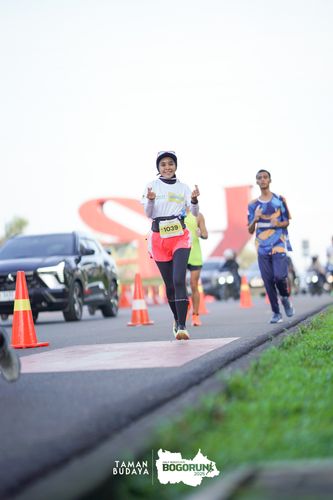 Race photo from Taman Budaya x BOGORUN 2025