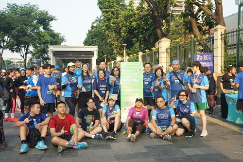 Race photo from Lari Bareng Yuk!