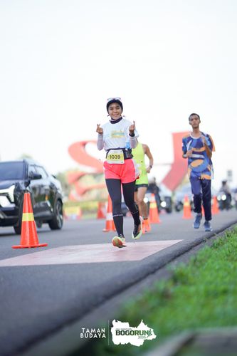 Race photo from Taman Budaya x BOGORUN 2025
