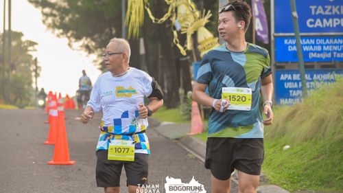 Race photo from Taman Budaya x BOGORUN 2025