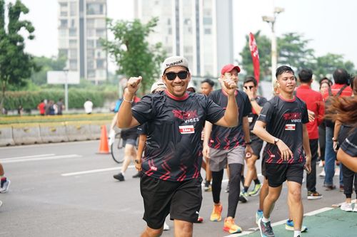 Race photo from One Run 10K Vibes 2024
