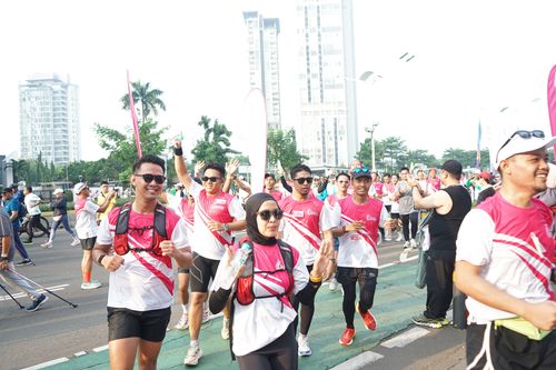 Race photo from Smartfren Run 2024 Vibes