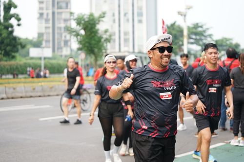 Race photo from One Run 10K Vibes 2024
