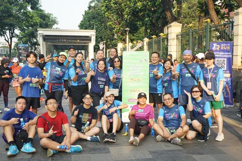 Race photo from Lari Bareng Yuk!
