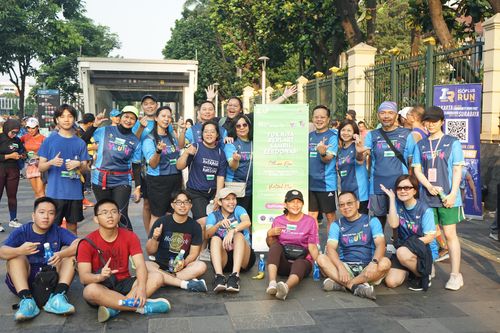 Race photo from Lari Bareng Yuk!