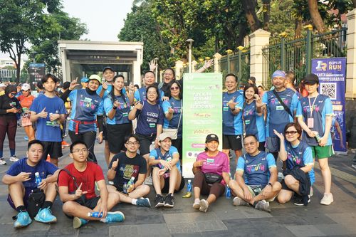 Race photo from Lari Bareng Yuk!