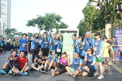 Race photo from Lari Bareng Yuk!