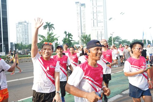 Race photo from Smartfren Run 2024 Vibes