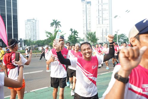Race photo from Smartfren Run 2024 Vibes