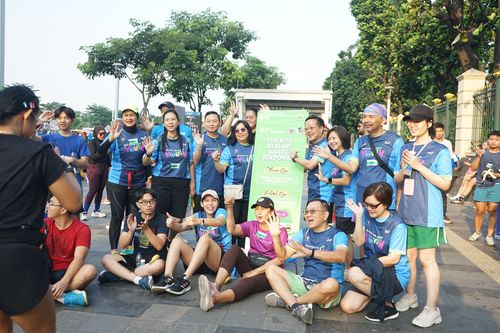 Race photo from Lari Bareng Yuk!