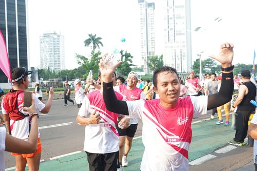 Race photo from Smartfren Run 2024 Vibes