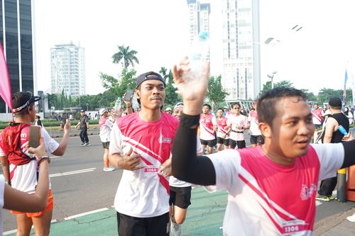 Race photo from Smartfren Run 2024 Vibes