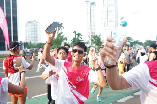 Race photo from Smartfren Run 2024 Vibes
