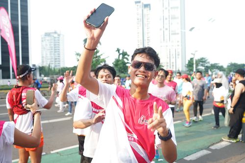 Race photo from Smartfren Run 2024 Vibes