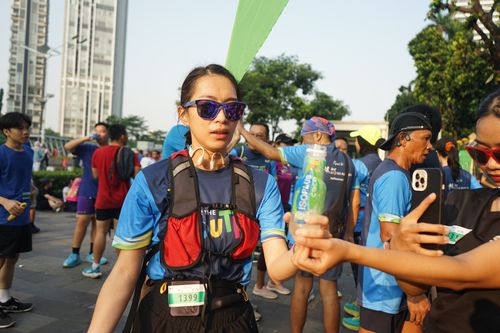 Race photo from Lari Bareng Yuk!