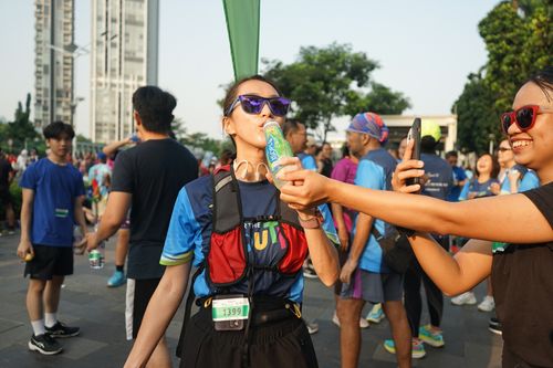Race photo from Lari Bareng Yuk!