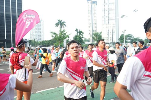 Race photo from Smartfren Run 2024 Vibes