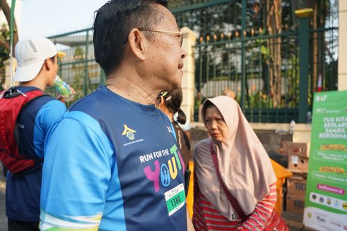 Race photo from Lari Bareng Yuk!