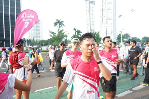 Race photo from Smartfren Run 2024 Vibes