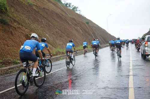 Race photo from Cycling de Jabar 2024