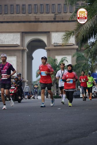 Race photo from Kediri Half Marathon 2025