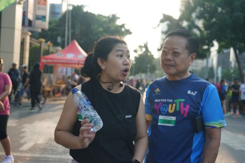 Race photo from Lari Bareng Yuk!