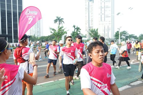 Race photo from Smartfren Run 2024 Vibes
