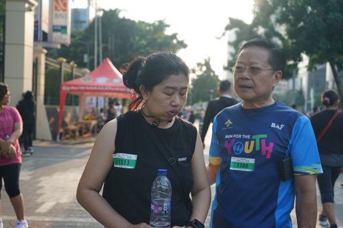 Race photo from Lari Bareng Yuk!