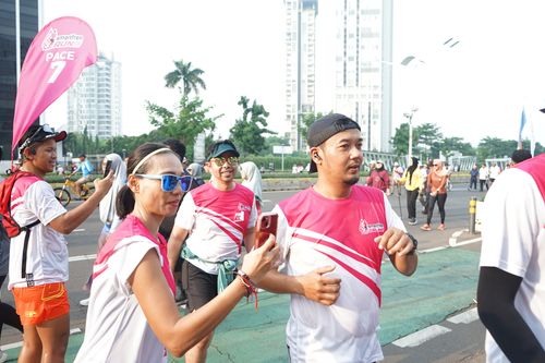 Race photo from Smartfren Run 2024 Vibes