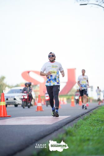 Race photo from Taman Budaya x BOGORUN 2025