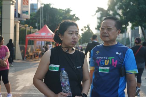 Race photo from Lari Bareng Yuk!