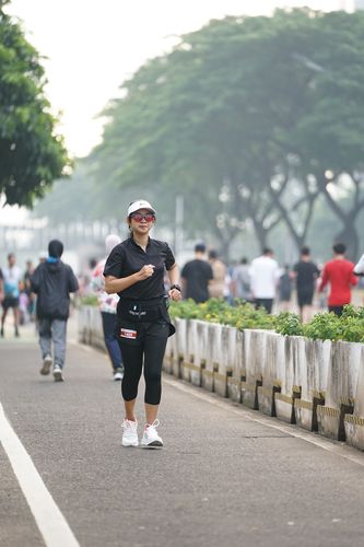 Race photo from One Run 10K Vibes 2024