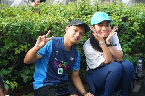 Race photo from Lari Bareng Yuk!