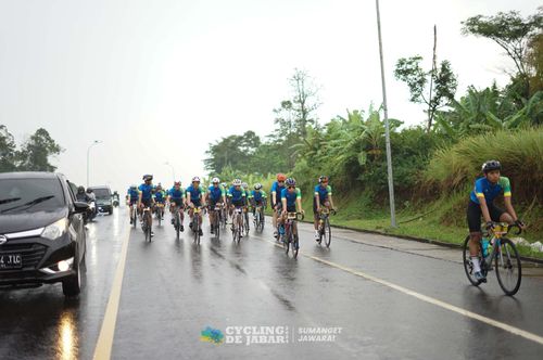 Race photo from Cycling de Jabar 2024