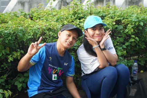 Race photo from Lari Bareng Yuk!